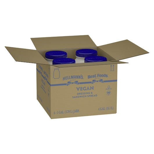 Best Foods Vegan Mayonnaise Bulk, 4 x 1 GA Case - Condiments & Sauces