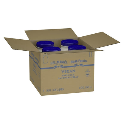 Best Foods Vegan Mayonnaise Bulk, 4 x 1 GA Case - Condiments & Sauces