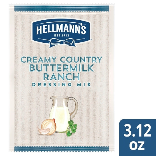 Hellmann's Country Buttermilk Dry Mix Dressing Mix, 18 x 3.12 oz Case - DOT product image 4