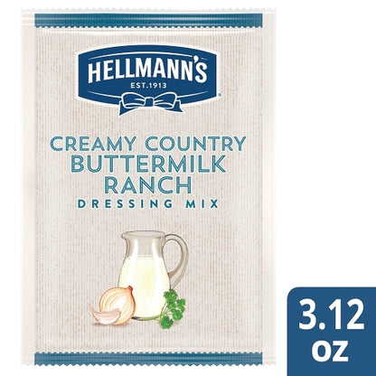 Hellmann's Country Buttermilk Dry Mix Dressing Mix, 18 x 3.12 oz Case - DOT product image 4