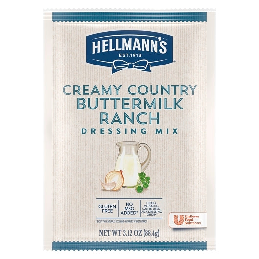 Hellmann's Country Buttermilk Dry Mix Dressing Mix, 18 x 3.12 oz Case - DOT product image 3