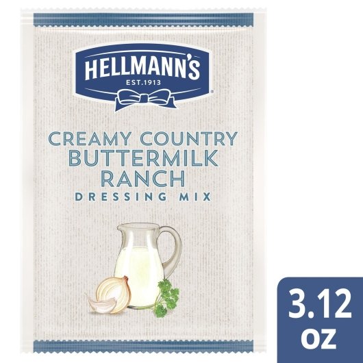 Hellmann's Country Buttermilk Dry Mix Dressing Mix, 18 x 3.12 oz Case - DOT product image 2