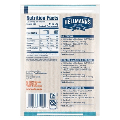 Hellmann's Italian Dry Mix Dressing Mix, 12 x 9.2 oz Case - DOT product image 4