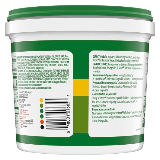 Knorr Side Meal Caldo De Vegetables, 4 x 4.4 lb Case - DOT product image 8