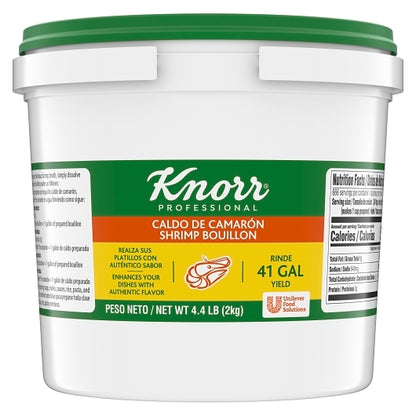 Knorr Caldo de Camaron Shrimp Base/Bouillon, 4 x 4.4 lb Case - DOT product image 3