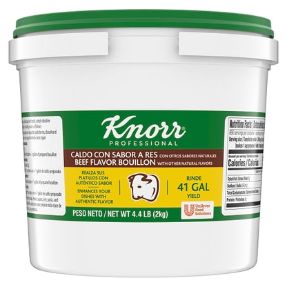 Knorr Caldo De Caldo Con Sabor De Res Beef Base/Bouillon, 4 x 4.4 lb Case - DOT product image 4