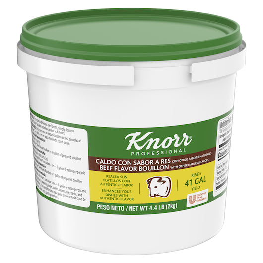 Knorr Caldo De Caldo Con Sabor De Res Beef Base/Bouillon, 4 x 4.4 lb Case - DOT product image 6