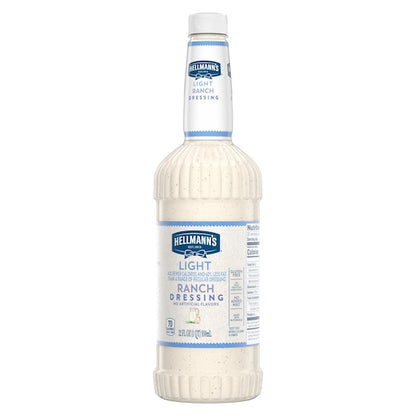Hellmanns Blue Ribbon Classics Light Ranch Salad Bar Dressing Bottle, 6 x 32 oz Case - DOT product image 7