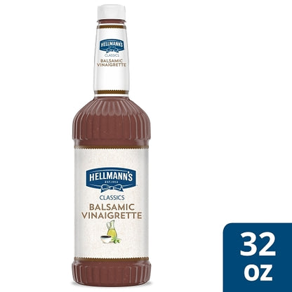 Hellmanns Balsamic Vinaigrette Classics Balsamic Vinaigrette Salad Bar Dressing Bottle, 6 x 32 oz Case - DOT product image 5