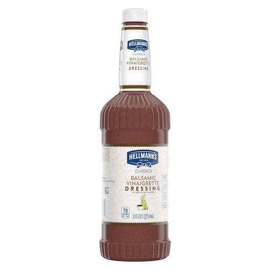 Hellmanns Balsamic Vinaigrette Classics Balsamic Vinaigrette Salad Bar Dressing Bottle, 6 x 32 oz Case - DOT product image 7