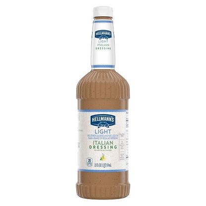 Hellmanns Light Italian Classics Light Italian Salad Bar Dressing Bottle, 6 x 32 oz Case - DOT product image 4