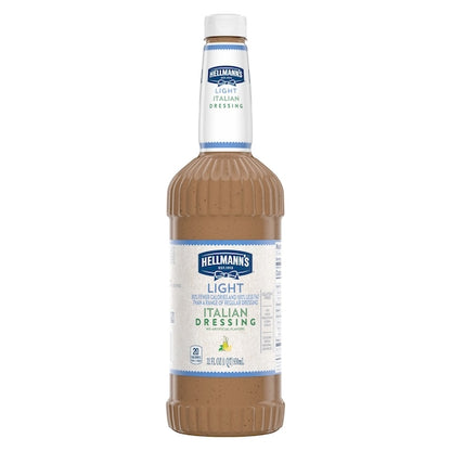 Hellmanns Light Italian Classics Light Italian Salad Bar Dressing Bottle, 6 x 32 oz Case - DOT product image 2