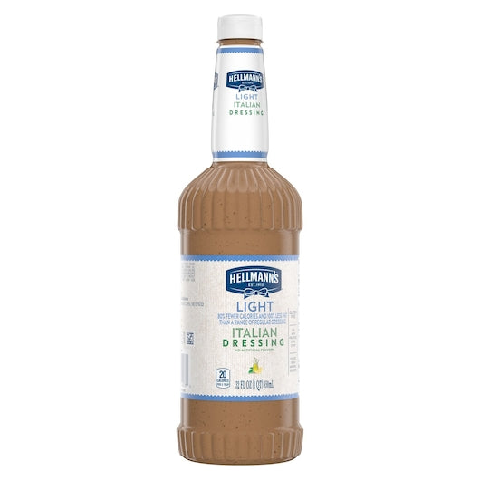 Hellmanns Light Italian Classics Light Italian Salad Bar Dressing Bottle, 6 x 32 oz Case - DOT product image 6