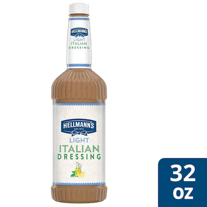 Hellmanns Light Italian Classics Light Italian Salad Bar Dressing Bottle, 6 x 32 oz Case - DOT product image 3