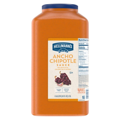 Hellmanns Ancho Chipotle Ancho Sandwich Chipotle Sauce Bulk, 2 x 1 GA Case - DOT product image 2
