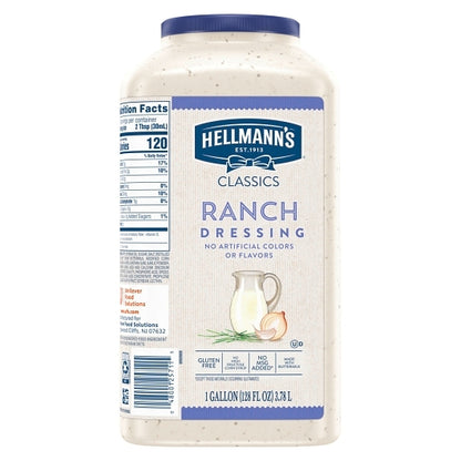Hellmann's Creamy Ranch Dressing Bulk, 4 x 1 GA Case - DOT product image 3