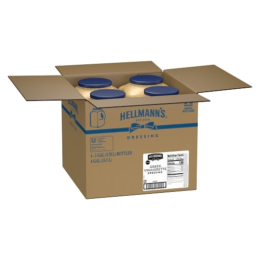 Hellmann's Greek Vinaigrette Dressing Bulk, 4 x 1 GA Case - DOT product image 6