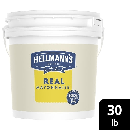 Hellmann's Real Mayonnaise Bulk, 1 x 4 GA Case - Condiments & Sauces