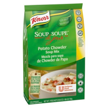 Knorr Soup Du Jour Potato Chowder Mix, 4 x 26.6 oz Case - DOT product image 8