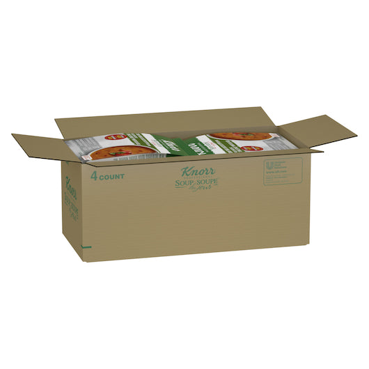 Knorr Soup Du Jour Creamy Tomato And Roasted Red Pepper Mix, 4 x 17.1 oz Case - DOT product image 5