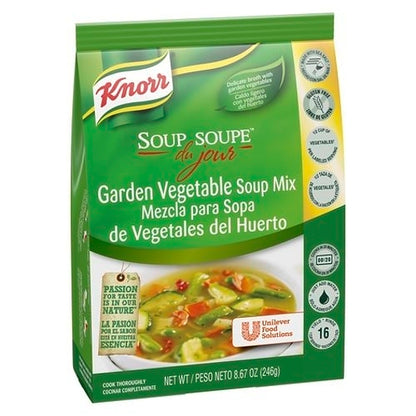 Knorr Soup Du Jour Garden Vegetable Mix, 4 x 8.7 fl oz Case - DOT product image 5