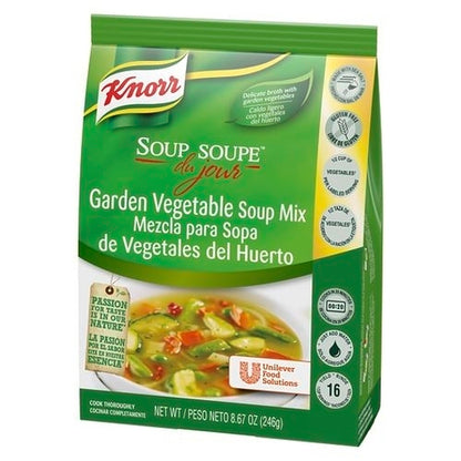 Knorr Soup Du Jour Garden Vegetable Mix, 4 x 8.7 fl oz Case - DOT product image 7