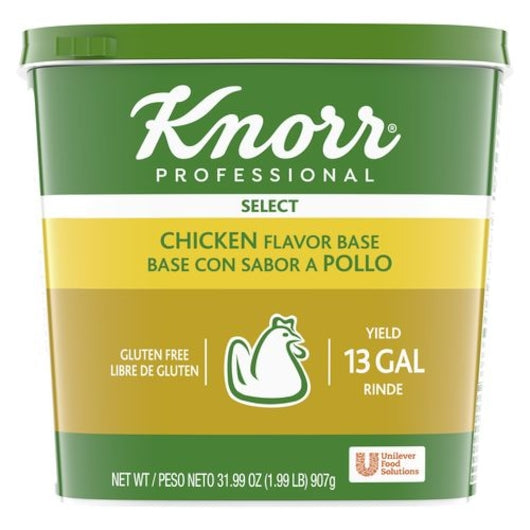 Knorr Select Dry Chicken Base, 6 x 1.99 lb Case - Pantry Ingredients