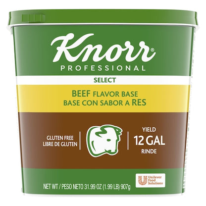 Knorr Select Dry Beef Base, 6 x 1.99 lb Case - Pantry Ingredients