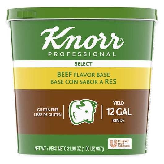 Knorr Select Dry Beef Base, 6 x 1.99 lb Case - Pantry Ingredients