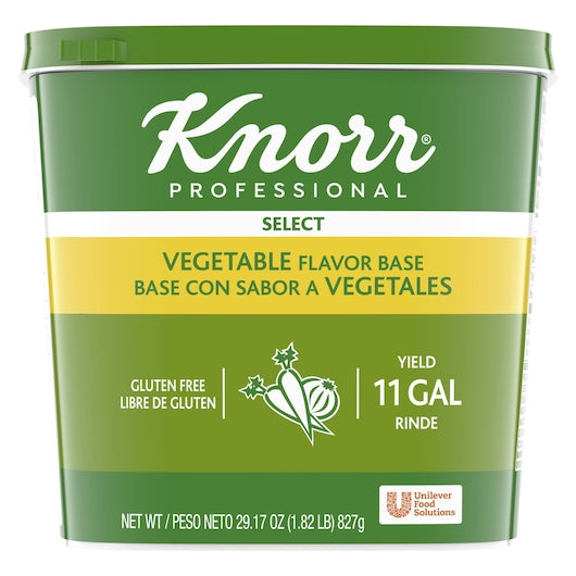 Knorr No MSG Added Vegetable Base, 6 x 1.82 lb Case - Pantry Ingredients