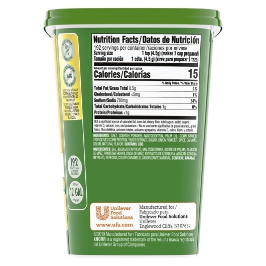 Knorr Fish Bouillon, 6 x 1.99 lb Case - DOT product image 7