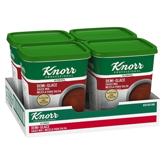 Knorr Demi-Glace Sauce/Gravy Mix, 4 x 26 oz Case - GS1 open-case image