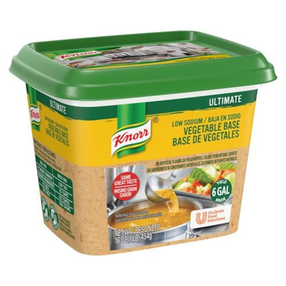 Knorr Ultimate Low Sodium Vegetable Base, 6 x 1 lb Case - DOT product image 5