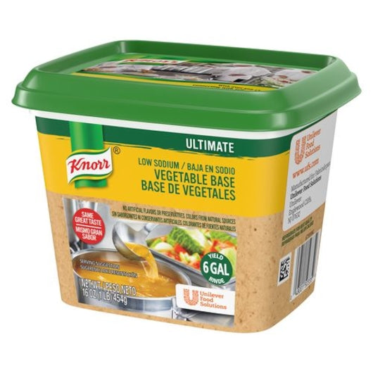 Knorr Ultimate Low Sodium Vegetable Base, 6 x 1 lb Case - DOT product image 6