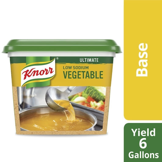 Knorr Ultimate Low Sodium Vegetable Base, 6 x 1 lb Case - DOT product image 2