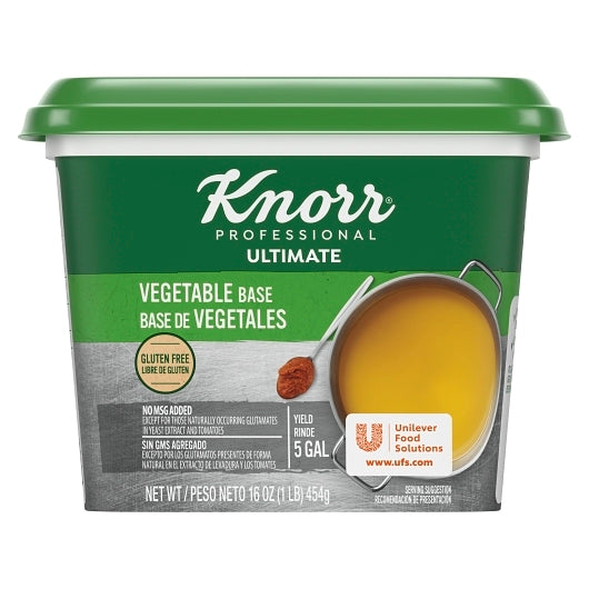 Knorr Gluten Free Vegetable Bouillon Base, 6 x 1 lb Case - DOT product image 3