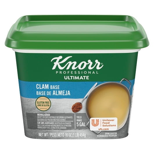 Knorr Gluten Free Clam Base Bouillon, 6 x 1 lb Case - DOT product image 3