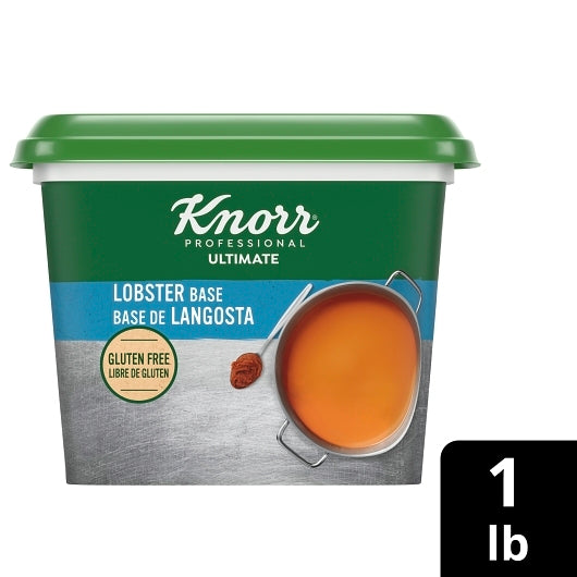 Knorr Ultimate Low Sodium Lobster Base, 6 x 1 lb Case - DOT product image 6