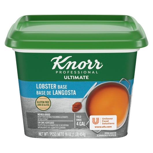 Knorr Ultimate Low Sodium Lobster Base, 6 x 1 lb Case - DOT product image 3