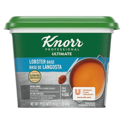 Knorr Ultimate Low Sodium Lobster Base, 6 x 1 lb Case - DOT product image 5