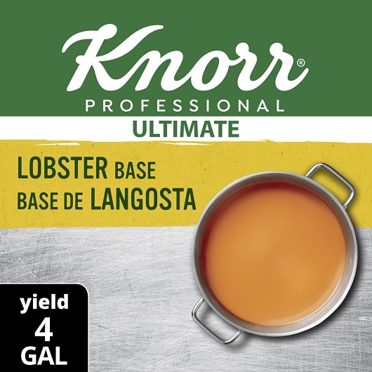 Knorr Ultimate Low Sodium Lobster Base, 6 x 1 lb Case - Pantry Ingredients