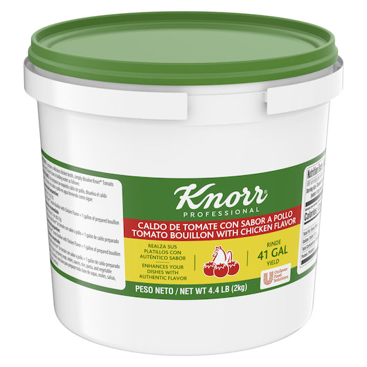 Knorr Caldo de Tomato with Chicken Flavor Bouillon, 4 x 4.4 lb Case - DOT product image 8