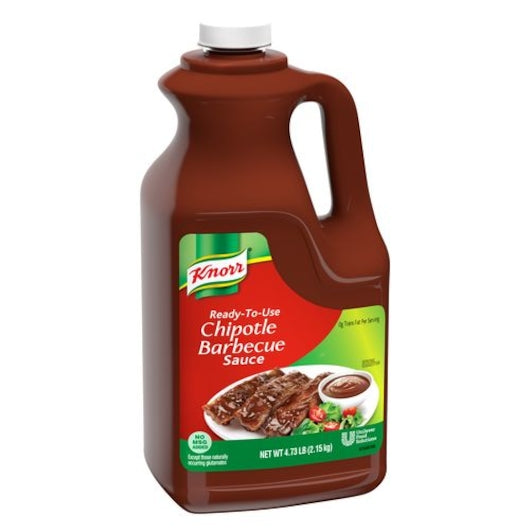 Knorr Ready To Use Chipotle Barbecue Sauce, 4 x 0.5 GA Case - Condiments & Sauces
