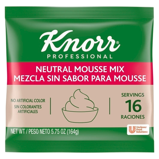 Knorr Neutral Mousse, 10 x 5.8 oz Case - Pantry Ingredients