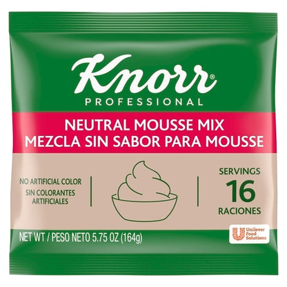 Knorr Neutral Mousse, 10 x 5.8 oz Case - Pantry Ingredients