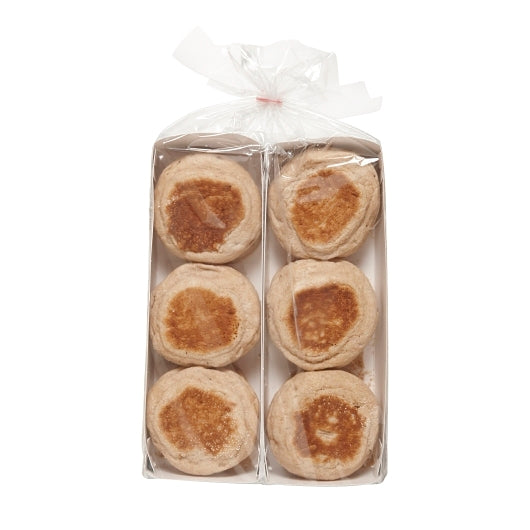 Thomas' 100% Whole Wheat English Muffins, 6 x 12 ct Case - Breads, Rolls & Buns