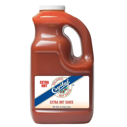 Crystal Louisiana Pure Extra Hot Hot Sauce Bulk, 4 x 128 fl oz Case - DOT product image 2