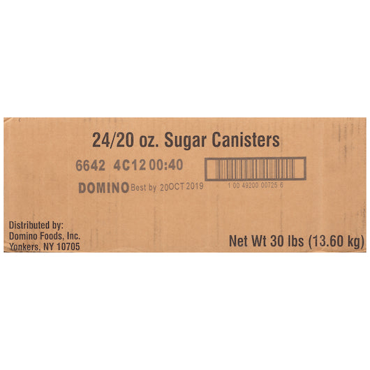 Sugar and Sugar Canister Sugar, 24 x 1.25 lb Case - DOT product image 6