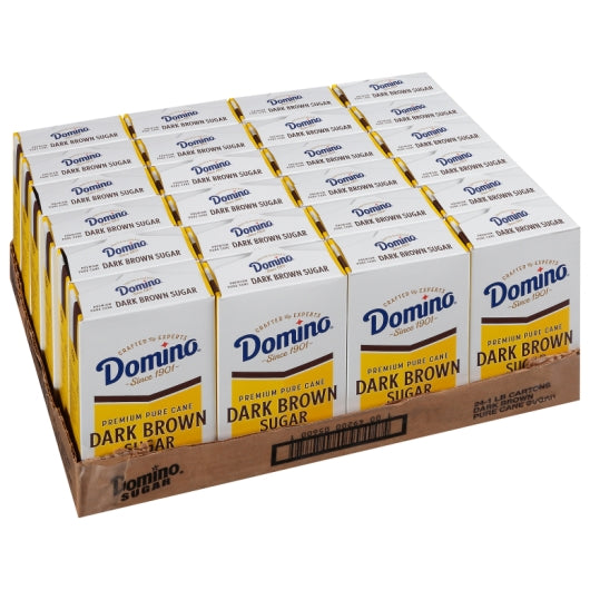 Domino Sugar & Sugar, Dark Brown Sugar Packets, 24 x 1 lb Case - DOT product image 7