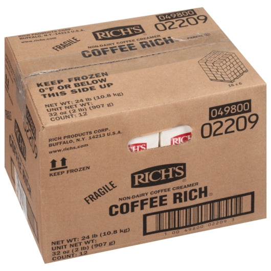 Rich's Non-Dairy Rich Coffee Creamer, 12 x 2 lb Case - DOT product image 8